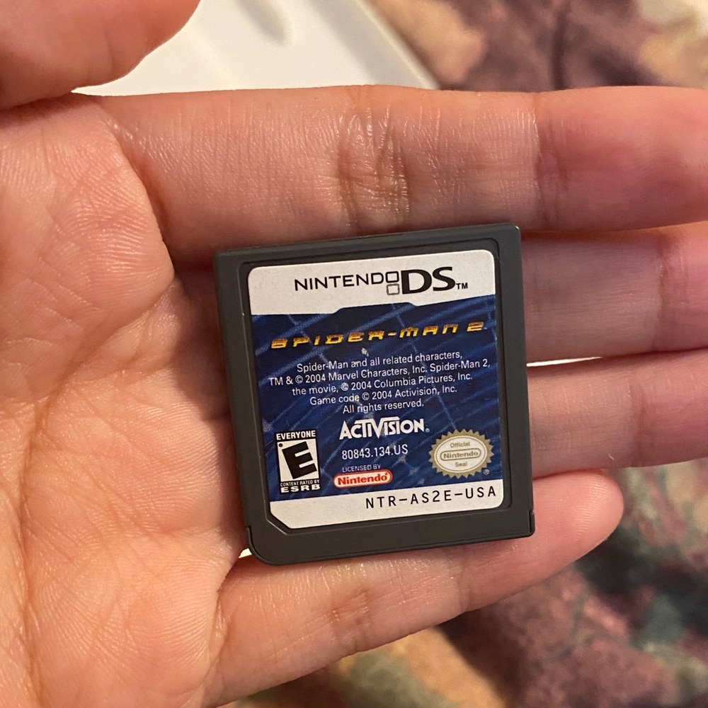Nintendo DS Spider-Man 2 Game